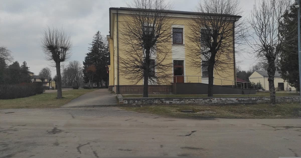 Ilgstošās sociālās aprūpes nodaļa "Skrunda": ēkas skats