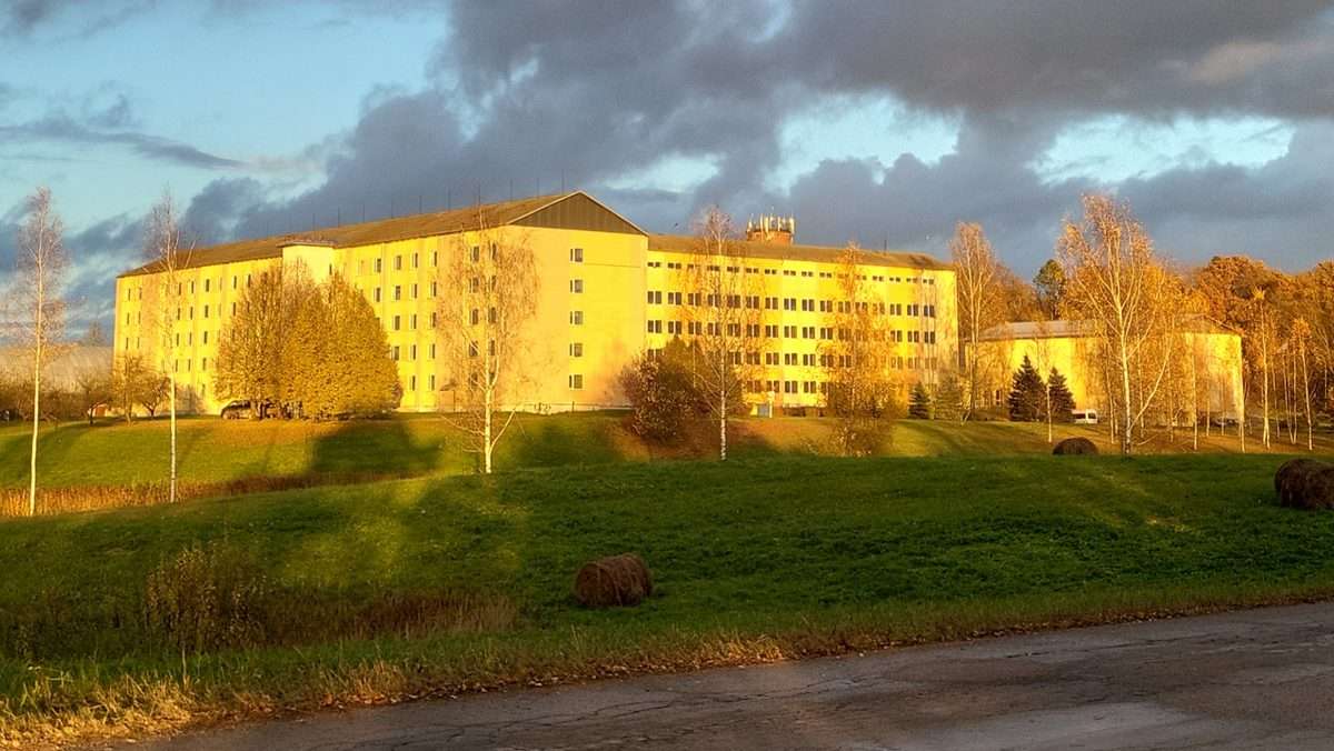 Sociālās aprūpes centrs "Vecbebri": ēkas skats
