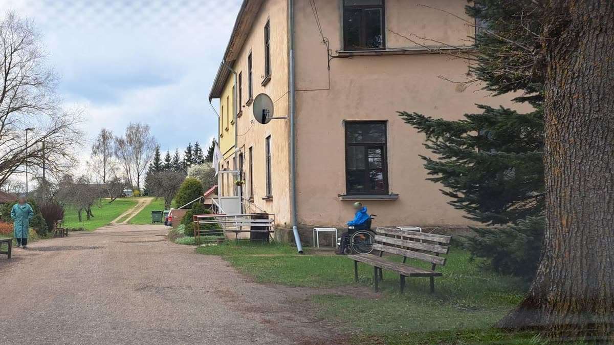 Sociālās aprūpes centrs "Venta": ēkas skats