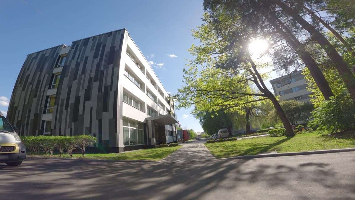 Sociālās aprūpes nodaļa Sociālās aprūpes centrs: ēkas skats