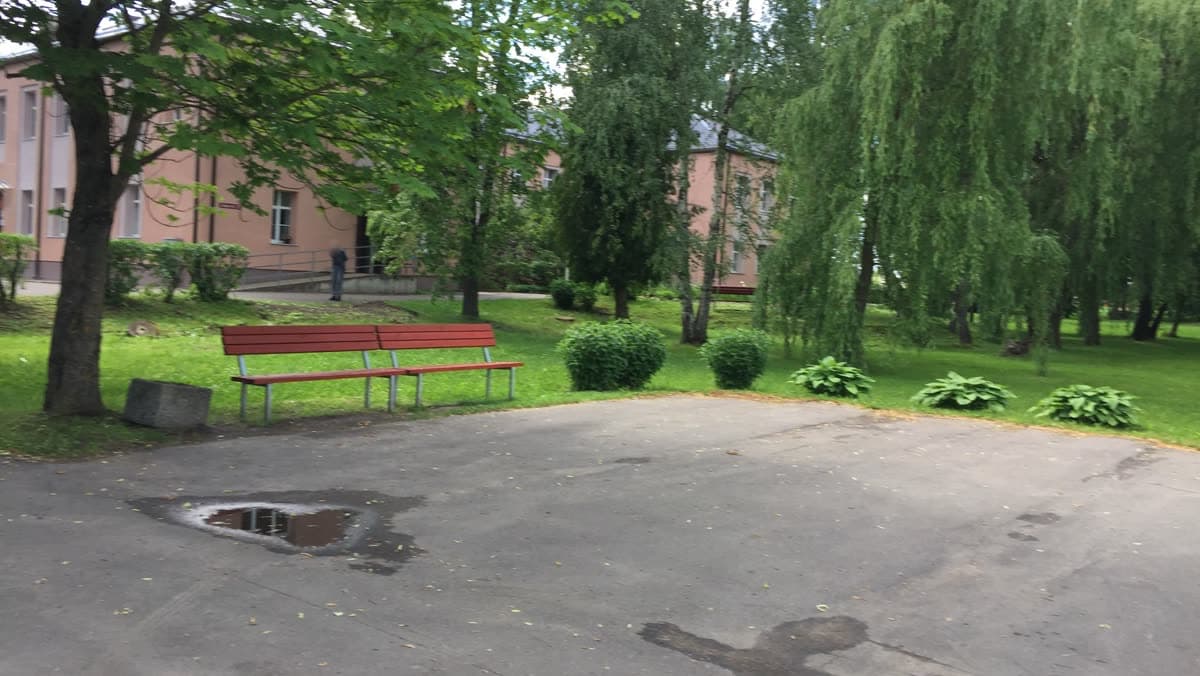 Sociālās aprūpes un rehabilitācijas centrs "Kalnciems": ēkas skats
