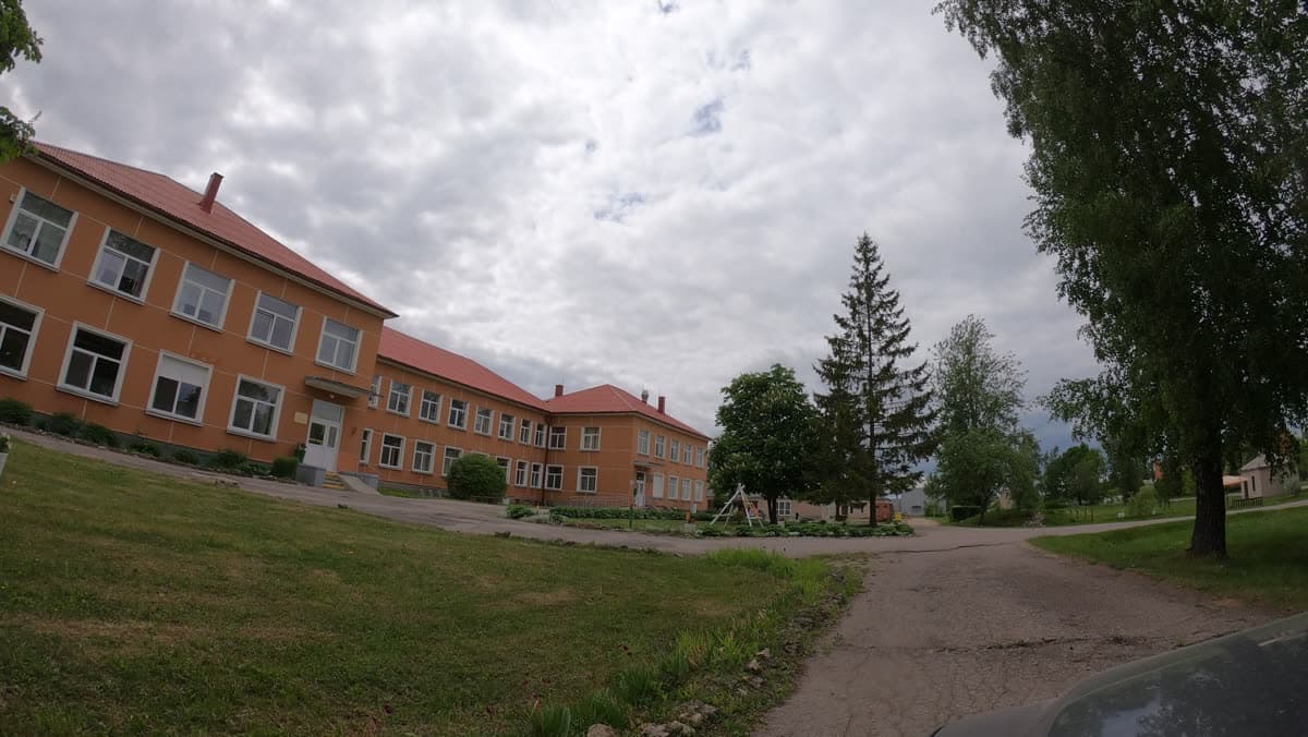 Veselības un sociālās aprūpes centrs "Dagda": ēkas skats